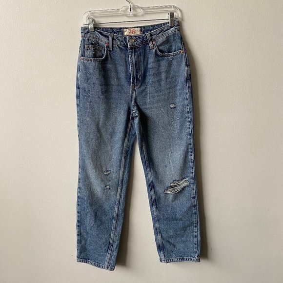 Free People Dakota Straight Leg Jean NWOT - Picture 3 of 5